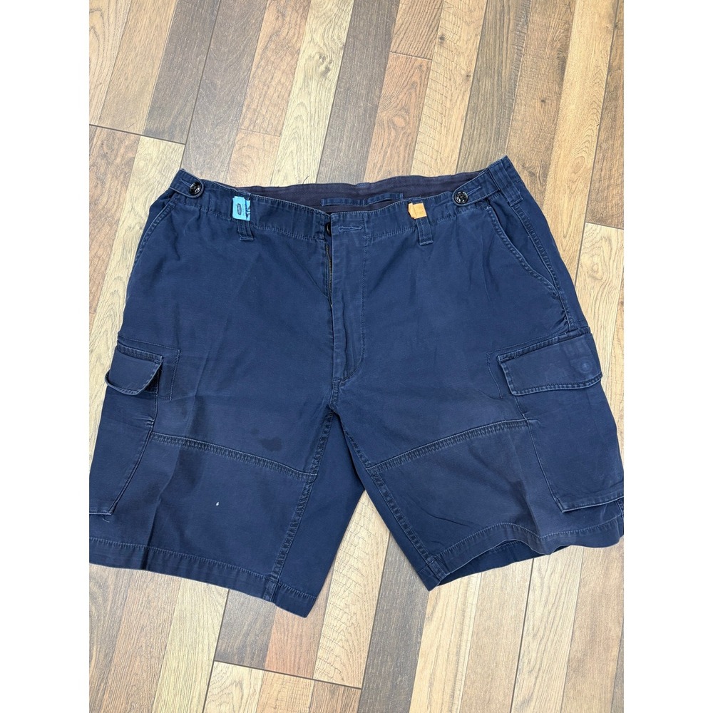 Polo Ralph Lauren Mens Cargo Shorts Navy Blue Utility Canvas Classic Fit Size 40